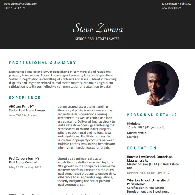 Steve Zionna - Senior Real Estate Lawyer